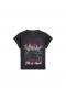 Women's City Of Angels Shrunk T-shirt in Black Faded