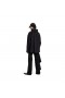 Men's Shirt Parka in Black