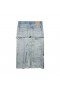 Women's Ripped-off Skirt in Light Blue