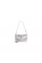 Women's Rodeo Sling Pochette With Rhinestones in Smoke Grey