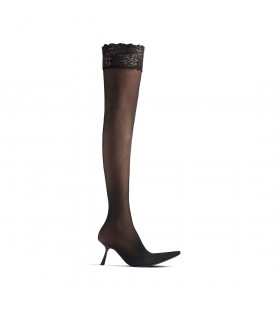 Women's New Flex Over-the-knee Boot in Black/white