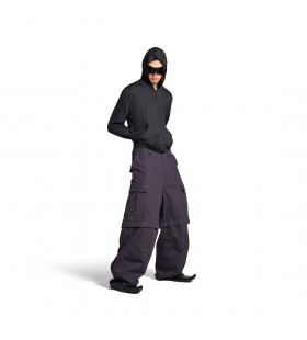 Men's Large Cargo Pants in Dark Blue