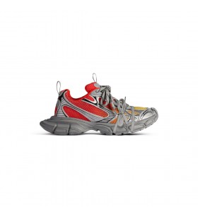 Men's 3xl Gradient Sneaker in Red/orange/grey/black