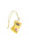 Fichas de Telefone do Suporte de Bolsa em Amarelo
