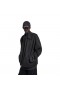 Homens Zip-up Casaco Preto