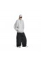 Oi Lá Grande Zip-up Capuz em Heather Grey