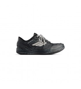 Homens Hamptons Desgastada Sneaker Preto