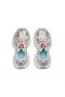 Men's 3xl Extreme Laces B Sneaker in White/red/turquoise/grey