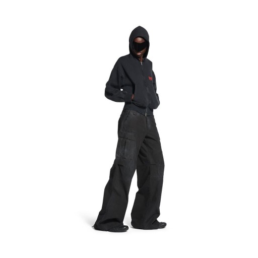 Mban Flared Lasta Pants i Dubh