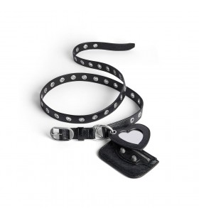 Women's Le Cagole Charms Belt in Black