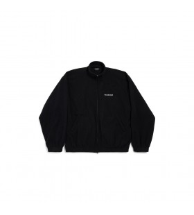 Bhfear Balenciaga Zip ar Ais-suas Seaicéad i Dubh/bán