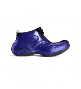 Men's Basketball Sneaker in Metallic Blue
