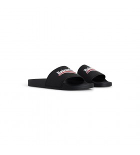 Menn ' s Pool Skyv Sandal i Svart