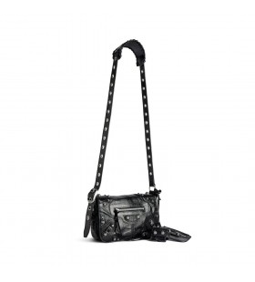 Menn Le Cagole Flap Bag i Sort Xs