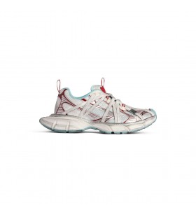 Buty do biegania męskie Extreme Laces B 3xl białego / czerwonego / turkus / szary