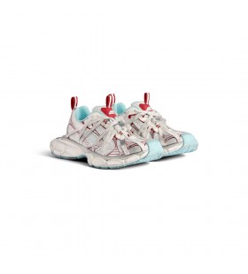 Buty do biegania męskie Extreme Laces B 3xl białego / czerwonego / turkus / szary