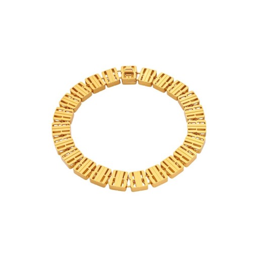 Women's Nano Link Necklace in Gold