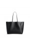Femei Clepsidra Moale Tote Sac Mare Negru