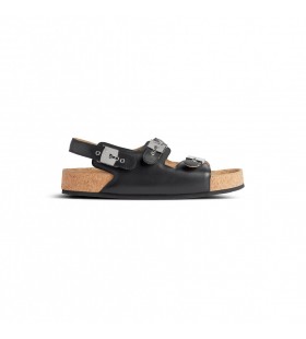 Bărbați Balenciaga am Scholl Plat Sandal Negru