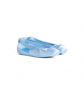 Femei Speedcat Balet Satin Balenciaga în Lumină Albastru