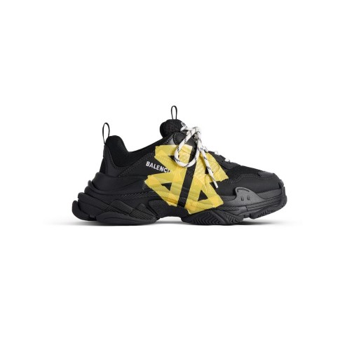 Pánske Triple S Páskou Typ Teniska v Black/yellow