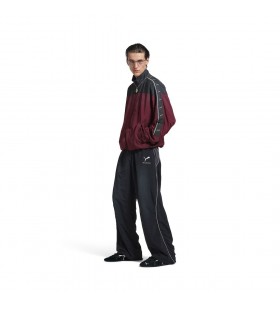 Balenciaga I Puma Tracksuit Jacket in Burgundy