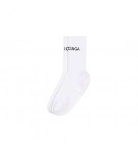 Beyaz Erkek Balenciaga Çorapları