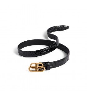 Siyah Kad&Auml;&plusmn;n Bb ince kemer