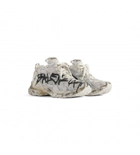 Los hombres del Corredor de Graffiti de la Zapatilla de deporte Blanco