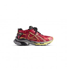 Los hombres del Corredor de la Zapatilla de deporte en Rojo/Amarillo neón/negro