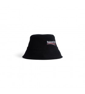 La Campaña política Sombrero de Cubo en Negro