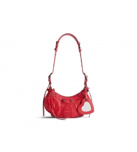 La mujer Le Cagole Bolsa de Hombro Xs en Rojo