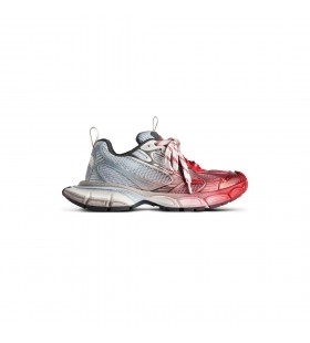 Los hombres 3xl Dedo de Pulverización de la Zapatilla de deporte en color Blanco/azul/gris/rojo