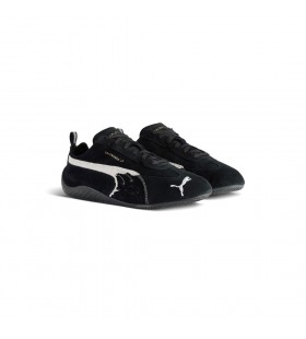 Speedcat de Gamuza de Balenciaga en Negro/blanco