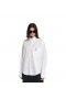 Kvinders Store Fit t-Shirt i Hvid