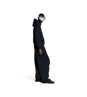 Mænd ' s Balenciaga jeg Automobili Lamborghini Hoodie Medium Pasform i Sort Falmet