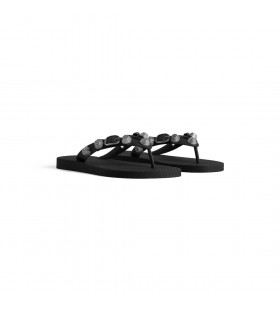 Kvinders Cagole Thong Sandal i Sort