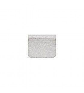 Kvinders Kontant Klap M&Atilde;&cedil;nt Og kortindehaveren Mousserende Stof i S&Atilde;&cedil;lv