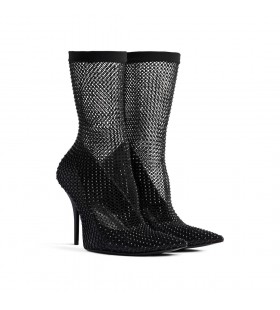 Kvinders Avenue Bootie i Sort