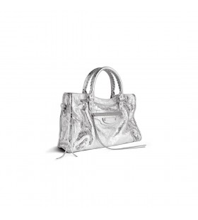 Vrouwen Le City Bag Medium in Zilver