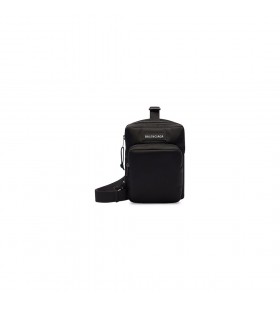 Mannen Explorer Crossbody Tas in het Zwart
