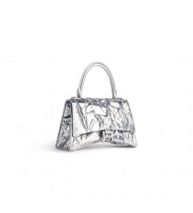 Vrouwen Zandloper Kleine Handtas in Zilver