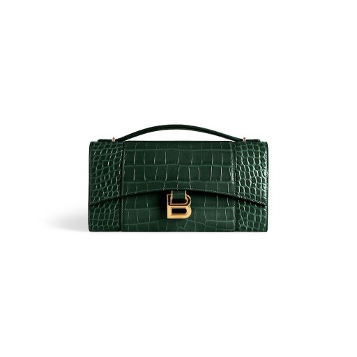 Naisten Tiimalasi Pochette Ketju Forest Green
