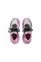 Naisten Runner Tennarit Hopea/musta/neon-pinkki
