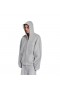 Miesten Trompe L'œil Huppari Grey Heather