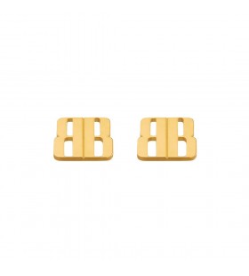 Nano Stud Earrings in Gold