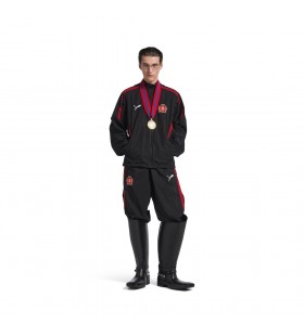 Balenciaga en Puma Verkkarit Takki Musta/punainen