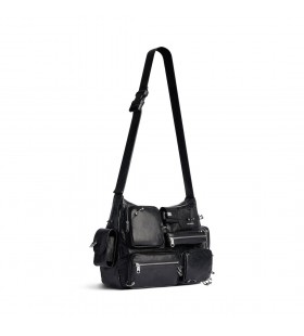 Miesten Superbusy Messenger-Laukku Musta