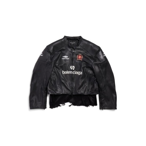 Des hommes Racer Veste en Noir