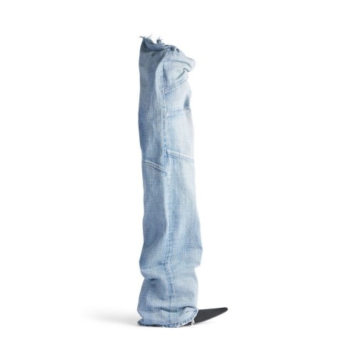 Les femmes du Nouveau Flex Over-the-knee Boot en Noir/Bleu ciel